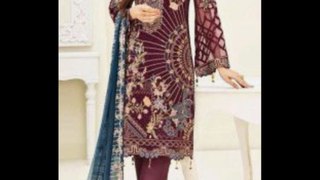 New Dress And New Design Mashien Embroidery dress and doptha 2023