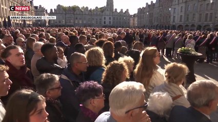 Attentat d'Arras : Hommage à Dominique Bernard, professeur décédé