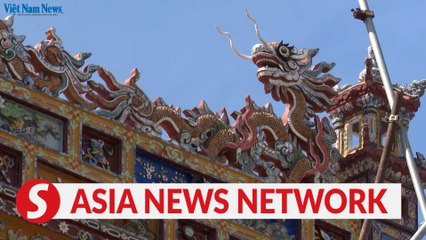 Vietnam News | Ceramic decoration on a royal palace