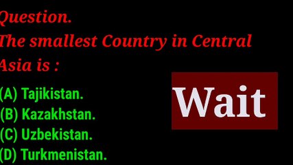 Smallest Country in Central Asia