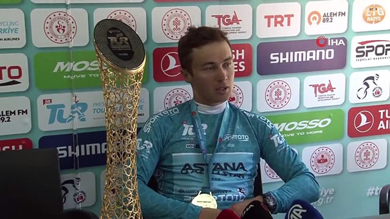 Astana Takımından Alexey Lutsenko, Türkiye Bisiklet Turu'nda Genel Klasman Şampiyonu Oldu
