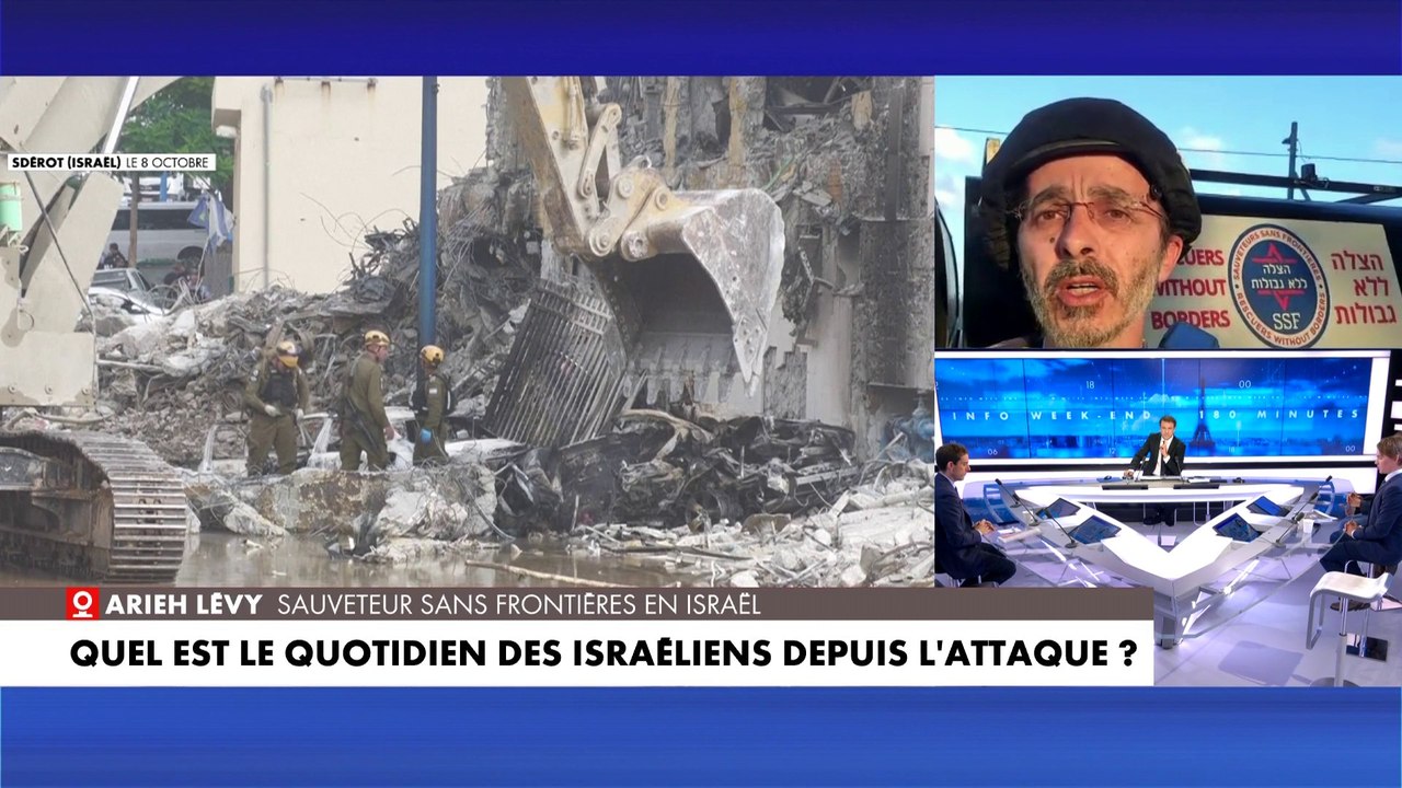 Témoignage d'un sauveteur sans frontières en Israël : «Ce ne sont même pas des animaux, c'est beaucoup plus grave que ça»