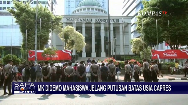Mahasiswa Demo Mahkamah Konstitusi Jelang Putusan Batas Usia Capres, ini Isi Orasinya