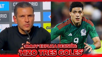 'Jimmy' Lozano EXPLICÓ por qué PREFERIÓ a Raúl Jiménez sobre Santi Giménez