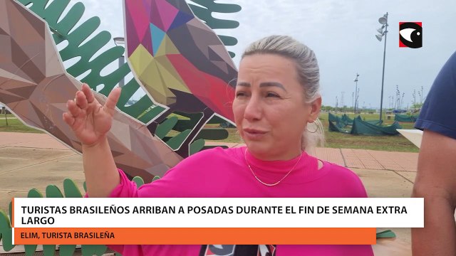 Posadas recibe una oleada de turistas brasileños durante el fin de semana extra largo