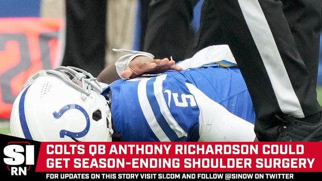 Colts QB Anthony Richardson Could Choose Season-Ending Shoulder Surgery