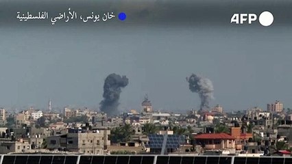 قصف إسرائيلي على خان يونس