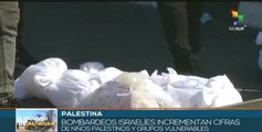 Ataques israelíes incrementan calamidad del pueblo palestino