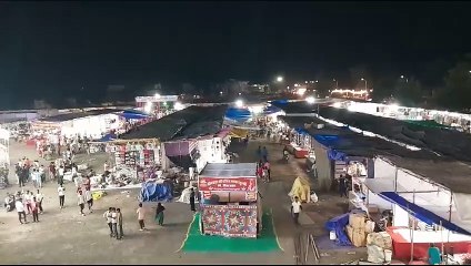 शहर के कॉलेज मैदान में दशहरा मेले का उद्घाटन