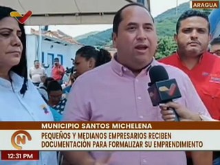 Aragua | 115 empresarios reciben documentación para formalizar su emprendimiento