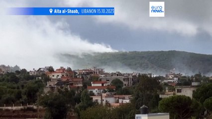 Grenze zum Libanon: Israel reagiert auf Raketenbeschuss