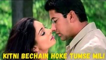 90's Romantic Era | Kitni Bechain Hoke Song | Udit Narayan & Alka Yagnik