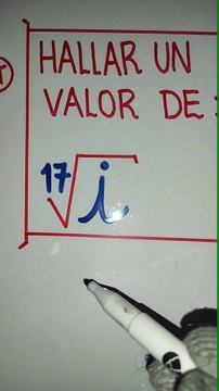 Números imaginarios : operaciones de Potenciación/Ejercicio 1