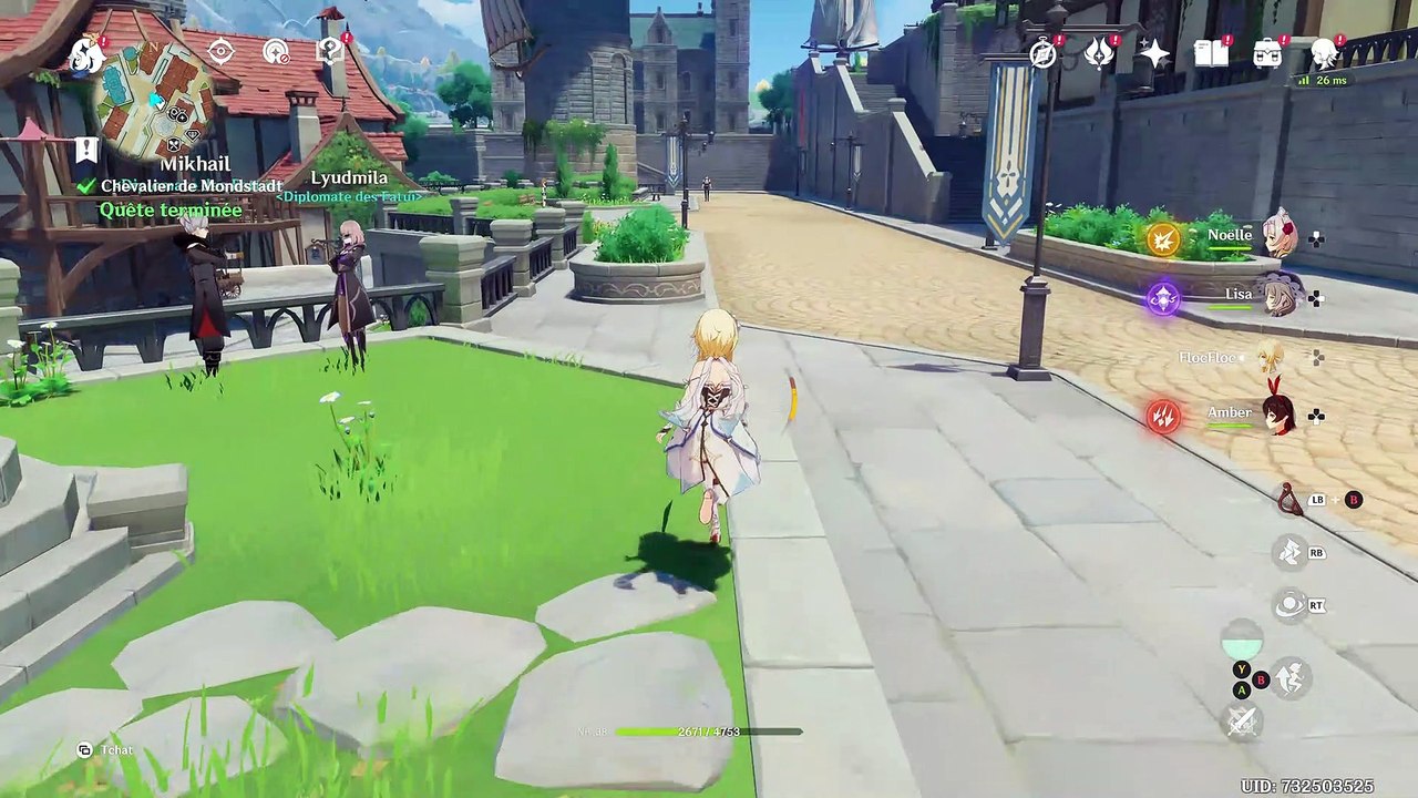 Genshin Impact Chevalier de Mondstadt