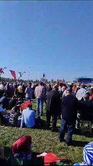 Filistin mitinginde Grup Yorum şarkısı