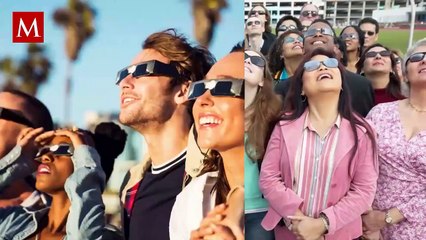 Captan extraño fenómeno en árboles en Tampico; aseguran es por el eclipse solar