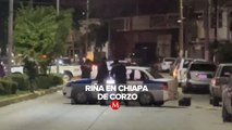 Enfrentamiento entre policías y pobladores deja seis lesionados en Chiapas