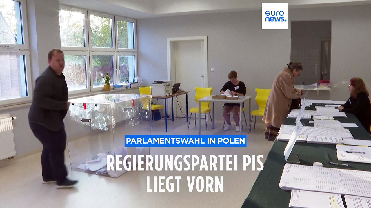 Parlamentswahl in Polen: Regierungspartei PiS liegt vorn - doch die Opposition jubelt