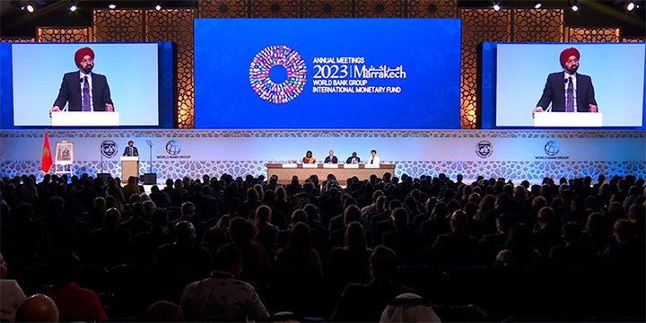Assemblées annuelles FMI-BM: les recommandations d'Ajay Banga