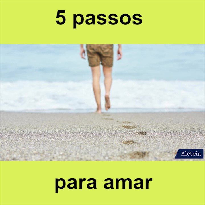 5 passos para amar