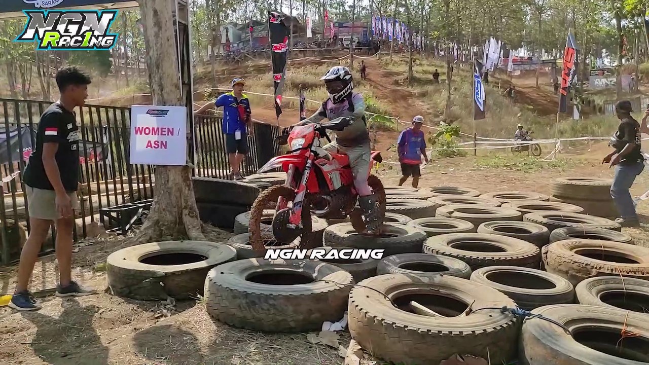 HEBOH BANGET!!! PEMBALAP ENDURO WANITA BERLAGA, ENDURO 2023 INDONESIA