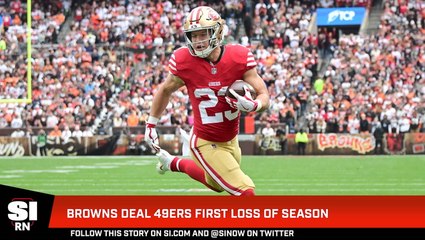 Browns Deal 49ers First Loss of Season