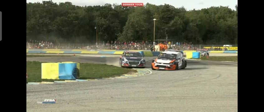 Rallycross France 2023 Dreux Semi Final 1 Meunier Peu Great Finish