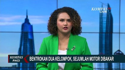 Bentrok di Muntilan Magelang Pecah, Warga Lempar Batu dan Bakar Motor!