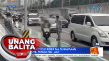 Ilang motorcycle rider na dumadaan sa bike lane, hinuli ng I-ACT | UB