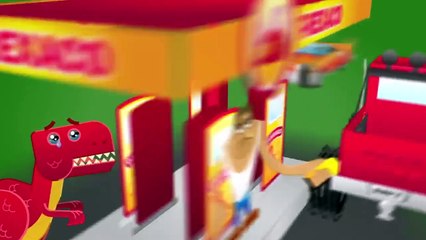 Dinosaur Alphabet Song - Kids learn the ABCs with T-Rex