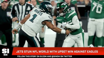 Jets Stun NFL World With Upset Win Against Eagles