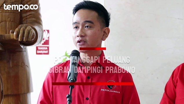 PDIP Tanggapi Peluang Gibran Dampingi Prabowo: Mengamputasi Proses Pematangannya