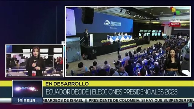 Ecuador realiza elecciones presidenciales 2023