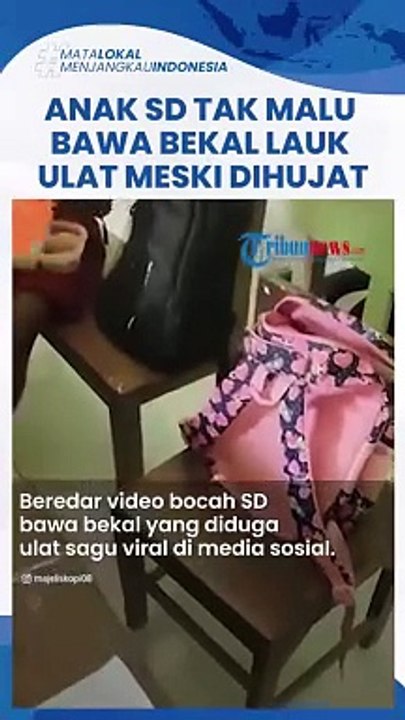 Terungkap Sosok Bocah SD di Bojonegoro yang Viral Bawa Bekal Lauk Ulat, Santai Meski Diejek Teman