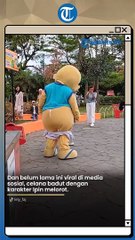 MOMEN LUCU Celana Badut Ipin Kedodoran hingga Melorot sampai Dibantu Anak Kecil Terlihat Malu_720p
