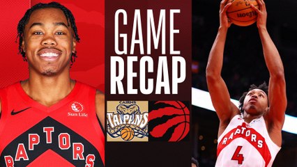 Game Recap: Raptors 134, Cairns Taipans 93