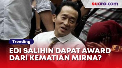 Viral Momen Edi Darmawan Menang Award Usai Kejadian Kopi Sianida, Netizen Heran: Di Luar Nalar