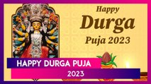 Happy Durga Puja 2023 Wishes, Greetings, Messages And Images To Share With Family And Friends