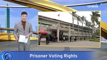 Taipei Court Upholds Inmate's Right To Vote From Prison