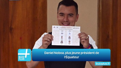 Daniel Noboa, plus jeune président de l'Équateur