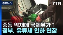 출렁이는 국제 유가...유류세 인하 연말까지 연장 / YTN