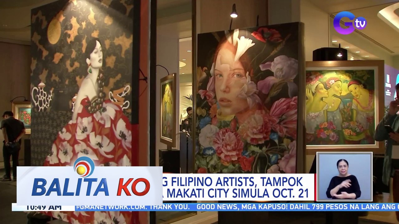 Art pieces ng Filipino artists, tampok sa exhibit sa Makati City simula Oct. 21 | BK
