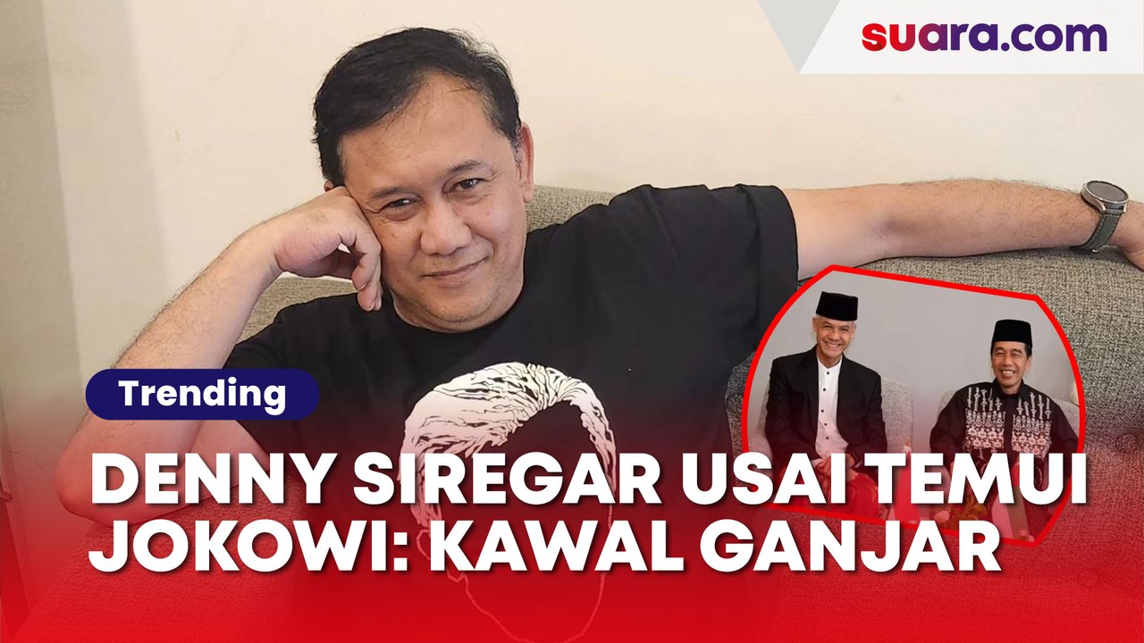 Cerita Denny Siregar Disuruh Menghadap Jokowi, Dititipi Pesan Buat Kawal Ganjar sampai ke Istana