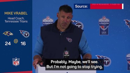 Titans coach despairing over team's 'fundamentals' after loss to Ravens