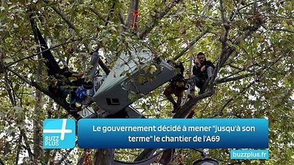 Le gouvernement décidé à mener "jusqu'à son terme" le chantier de l'A69