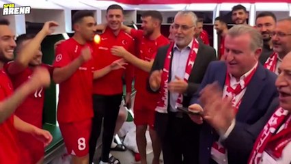 Cumhurbaşkanı Erdoğan'dan EURO 2024'ü garantileyen millilere tebrik