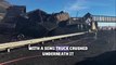Coal train derails off Colorado bridge and onto interstate, killing a semi truck driver