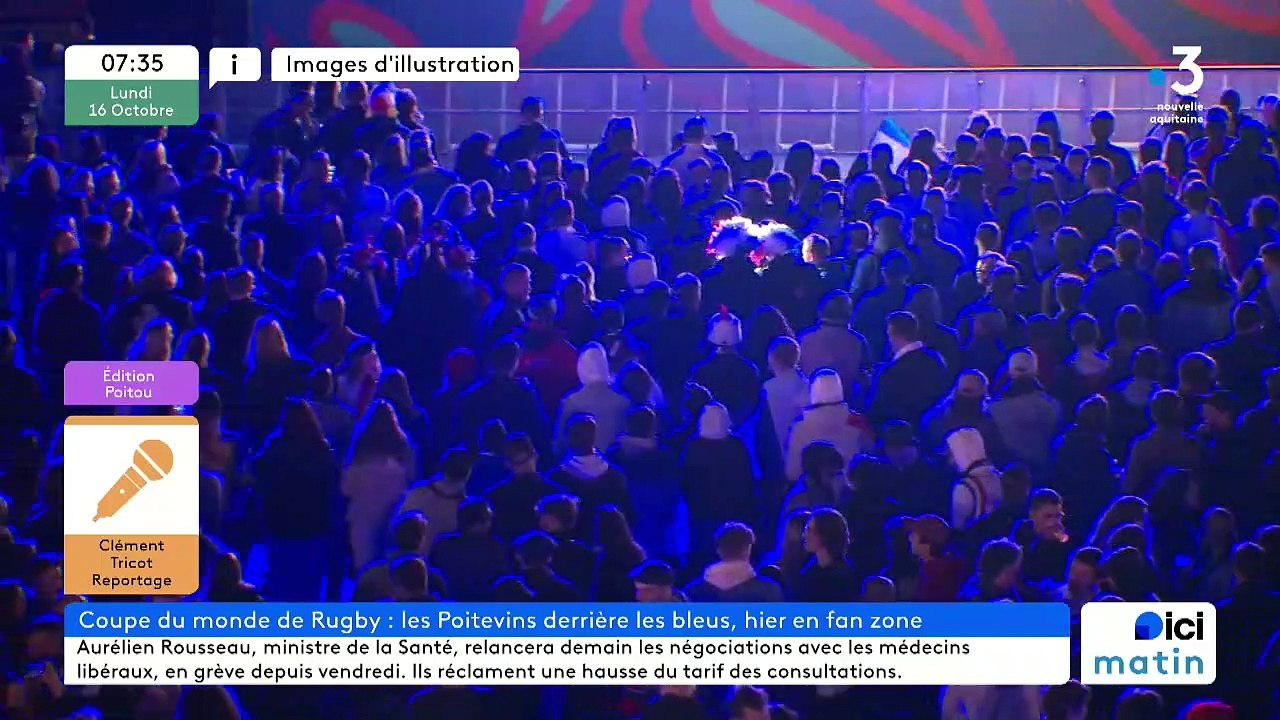 16/10/2023 - Le 6/9 de France Bleu Poitou en vidéo