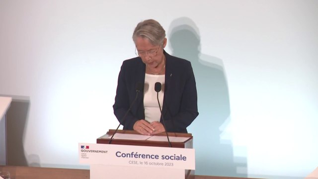 Elisabeth Borne, Première ministre, sur l'attaque à Arras: Nous n'acceptons pas que le terrorisme mette notre pays à l'arrêt