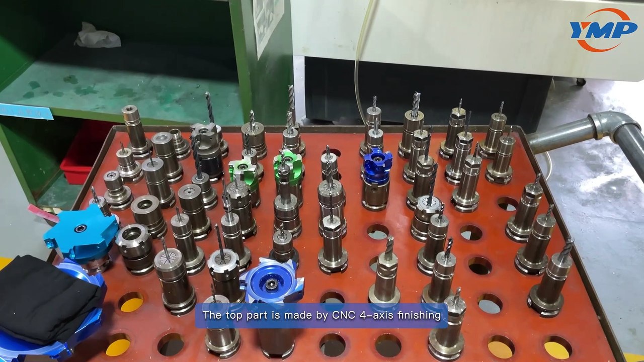 Customized Raw aluminum CNC flashlight parts machined by an old supplier with nearly 20 years of CNC machining